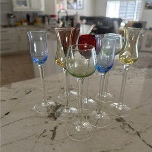 8 glasses cordial